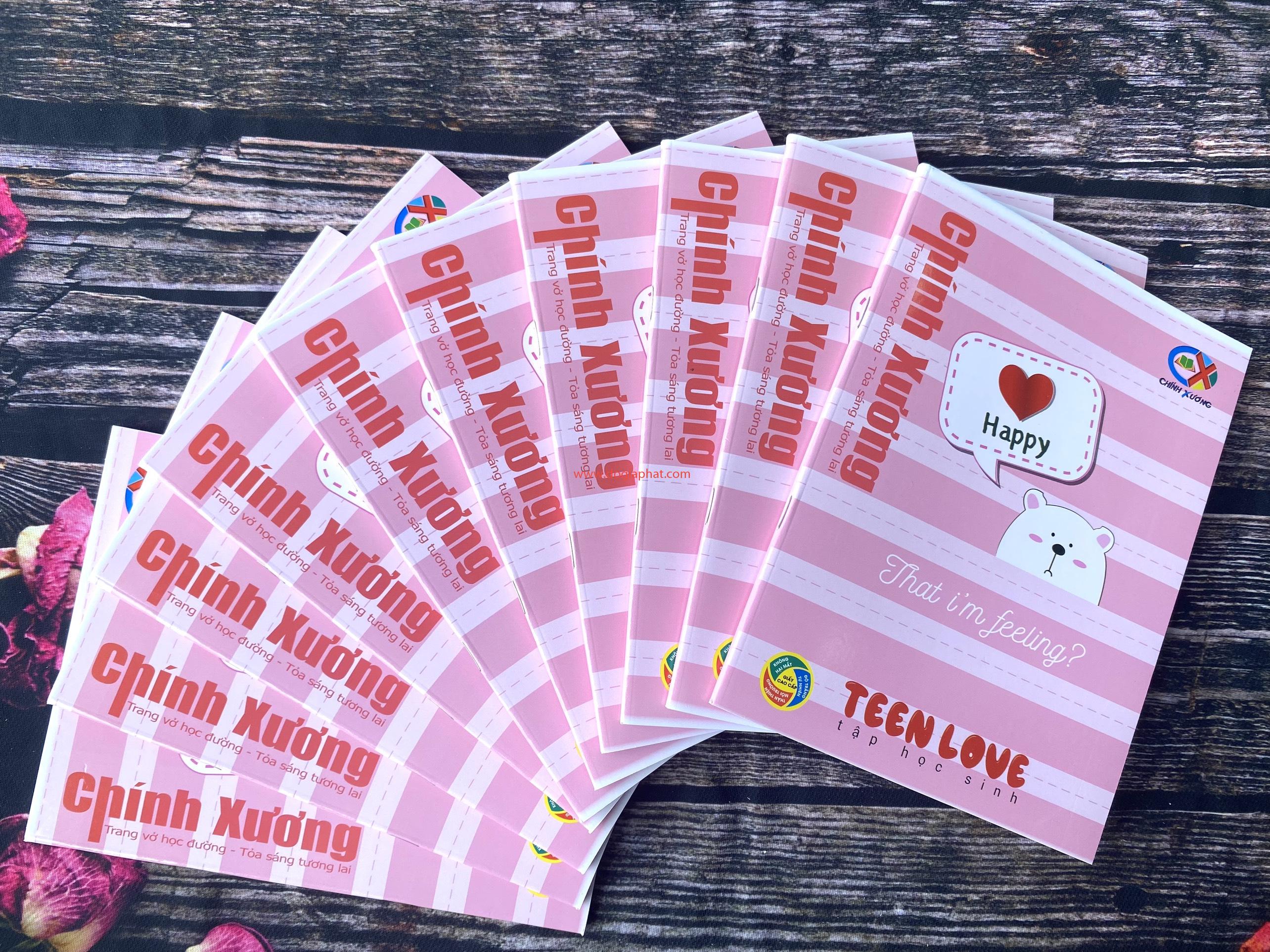 TẬP HỌC SINH TEEN LOVE CHÍNH XƯƠNG 70 GSM