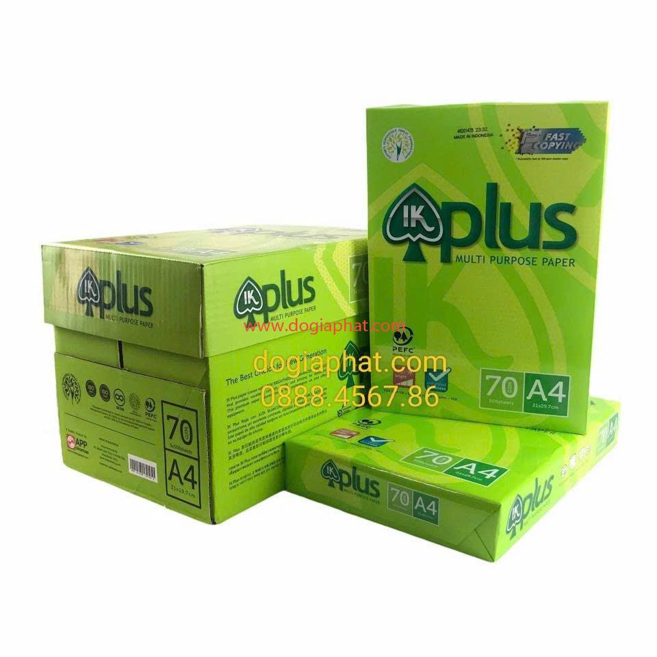 GIẤY IK PLUS 70 INDO (A3/ A4/ A5) 