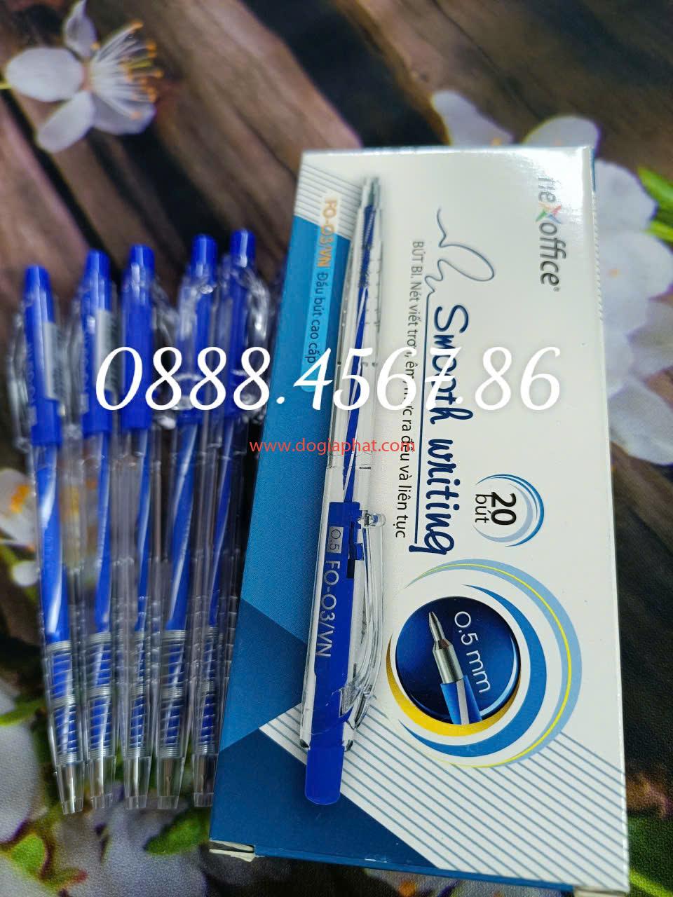 Bút Bi FO 03 xanh, đỏ, đen 