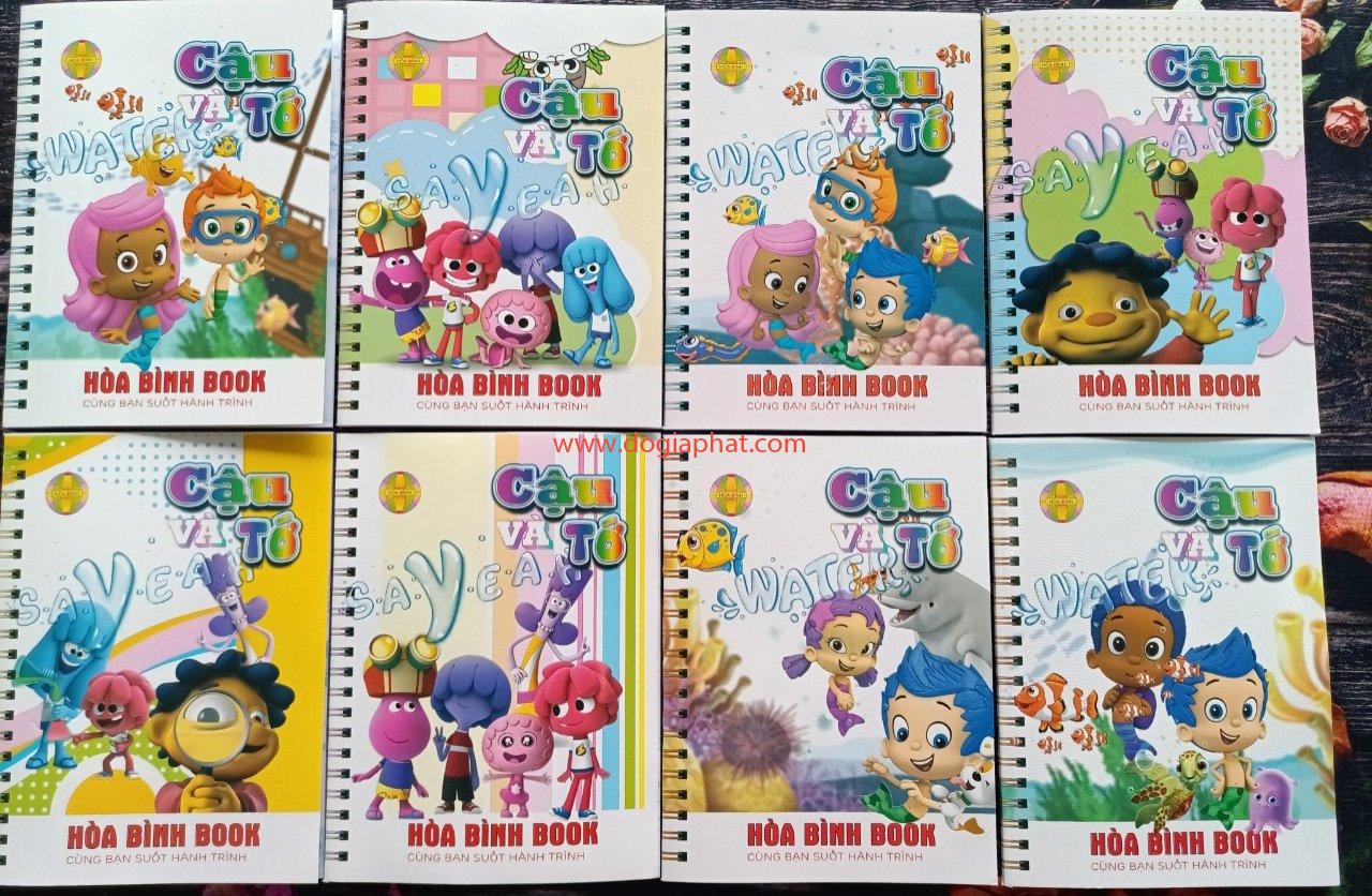 TẬP HỌC SINH CẬU VÀ TỚ HÒA BÌNH 80 GSM