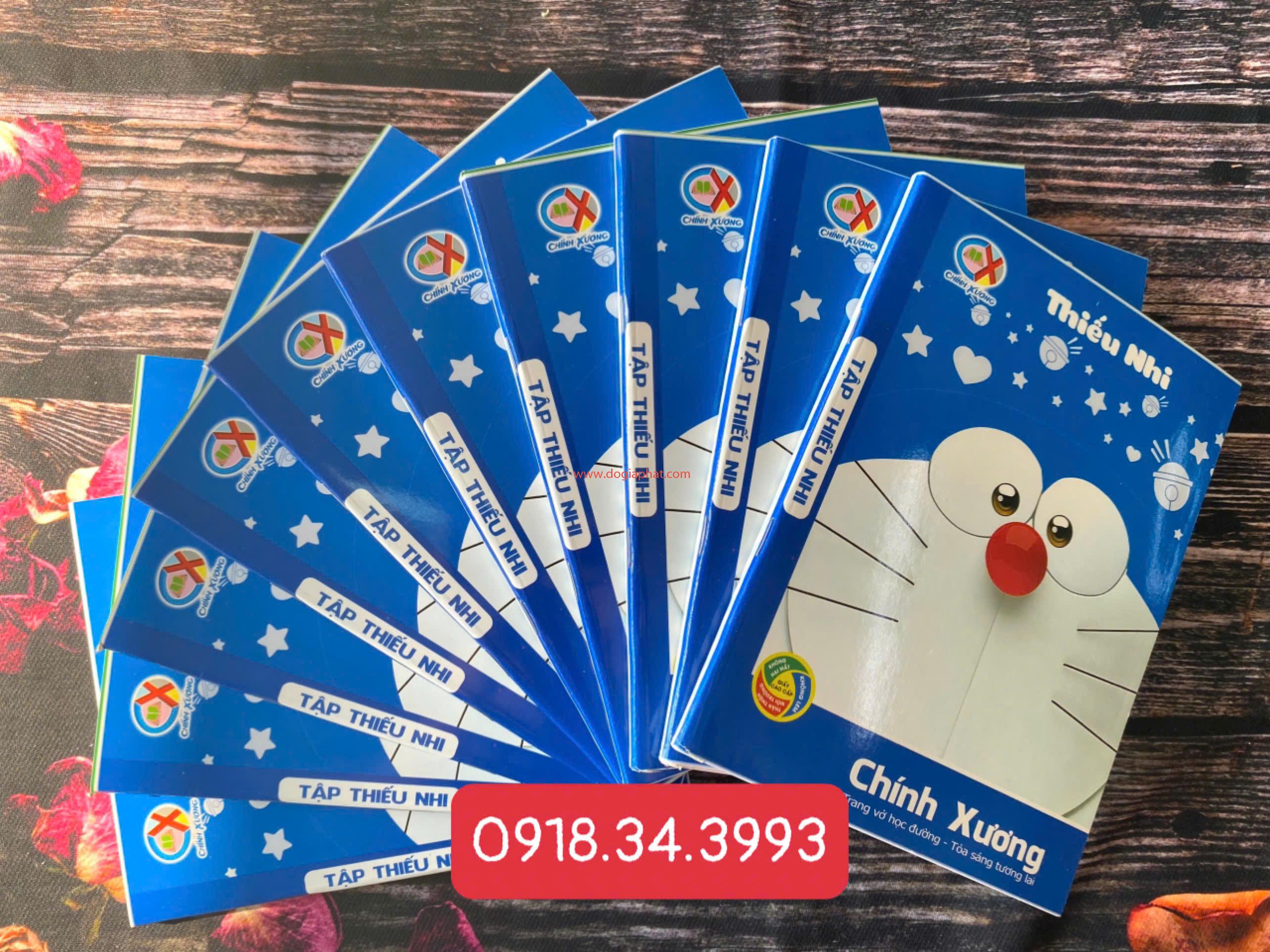 Tập Thiếu Nhi Chính Xương 100gsm 96T 4 ô + 5 ô 
