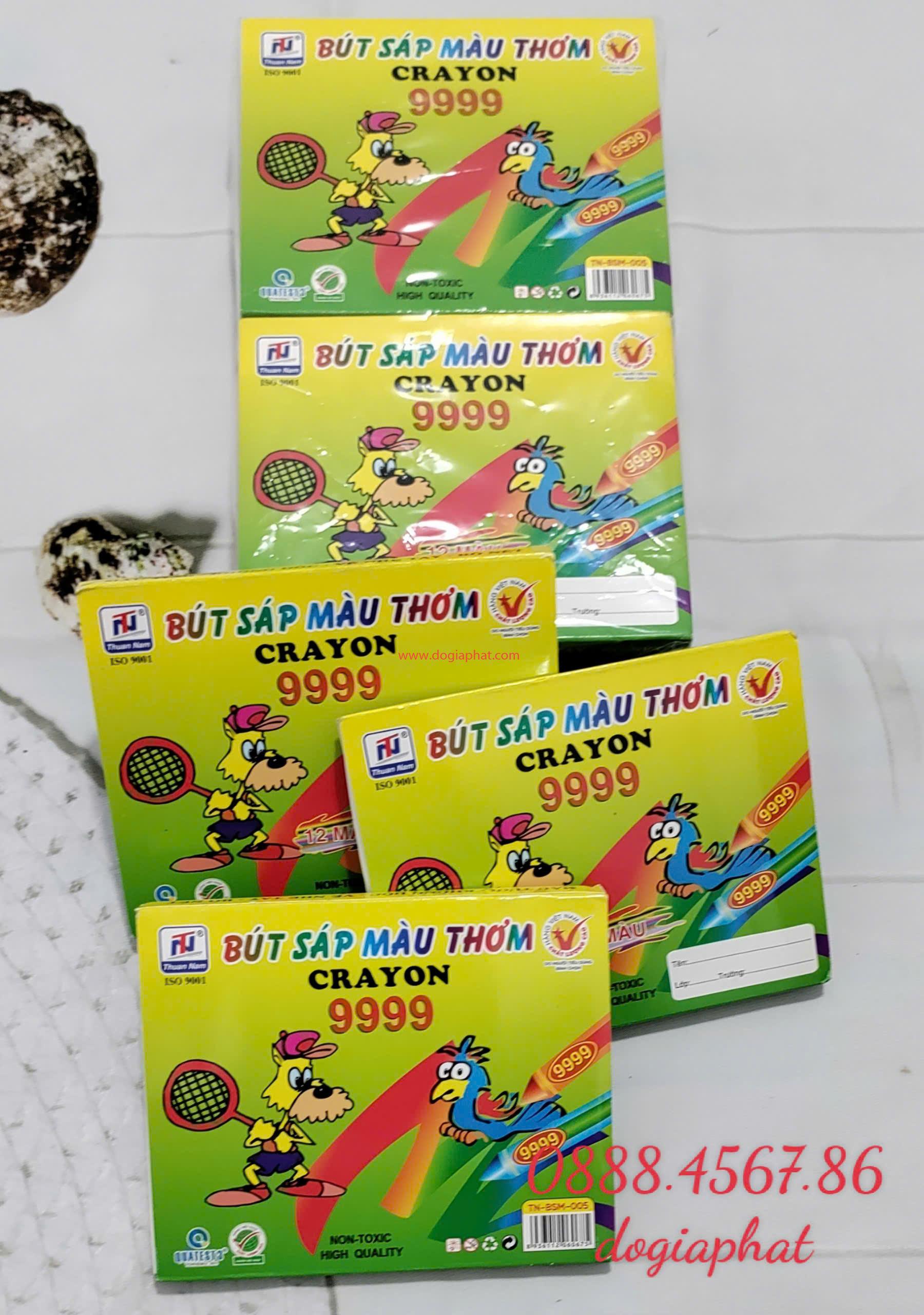 BÚT SÁP THƠM 12 MÀU 9999 GIÁ SỈ 