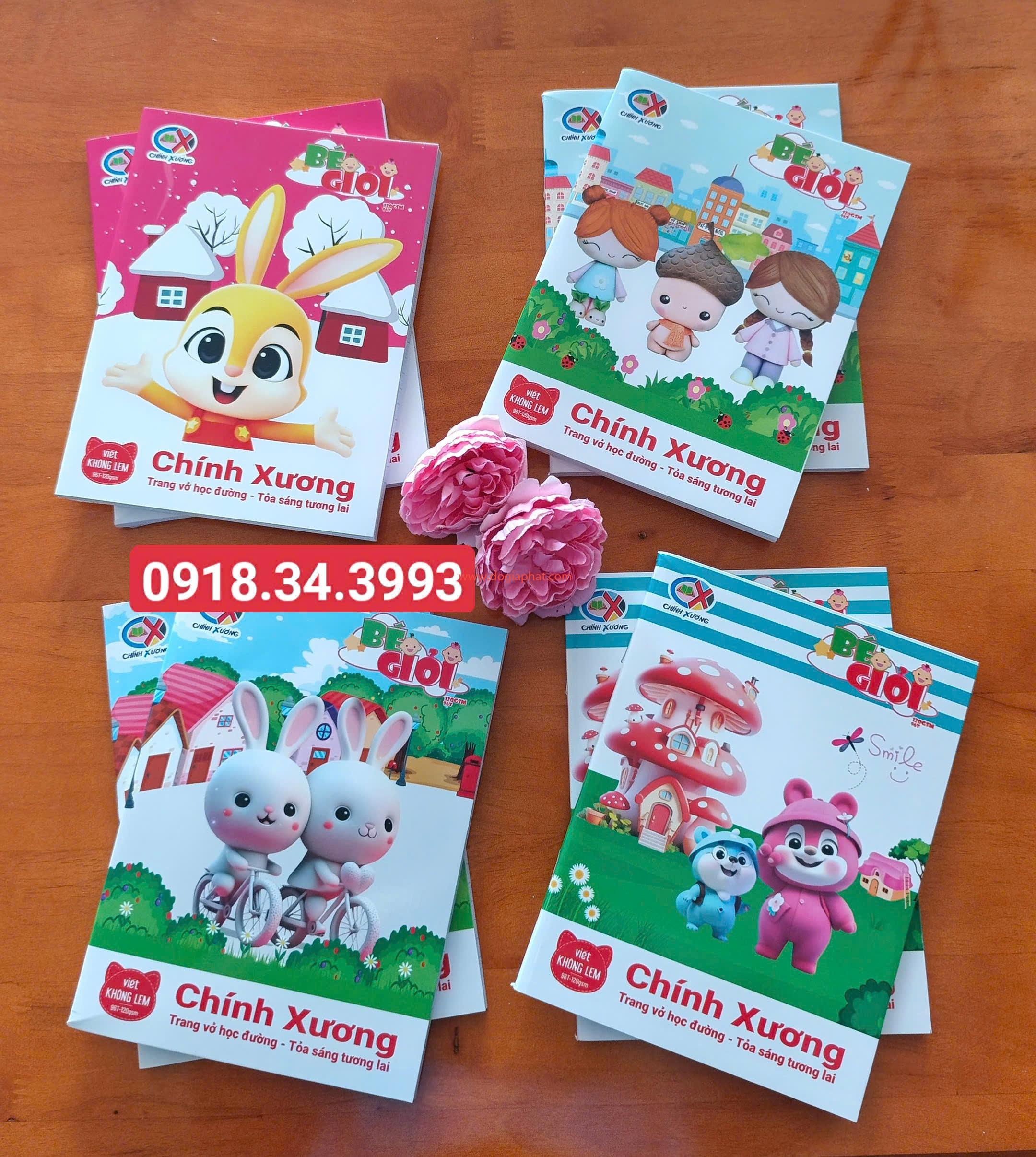 TẬP BÉ GIỎI CHÍNH XƯƠNG 120GSM 96T GIÁ SỈ 