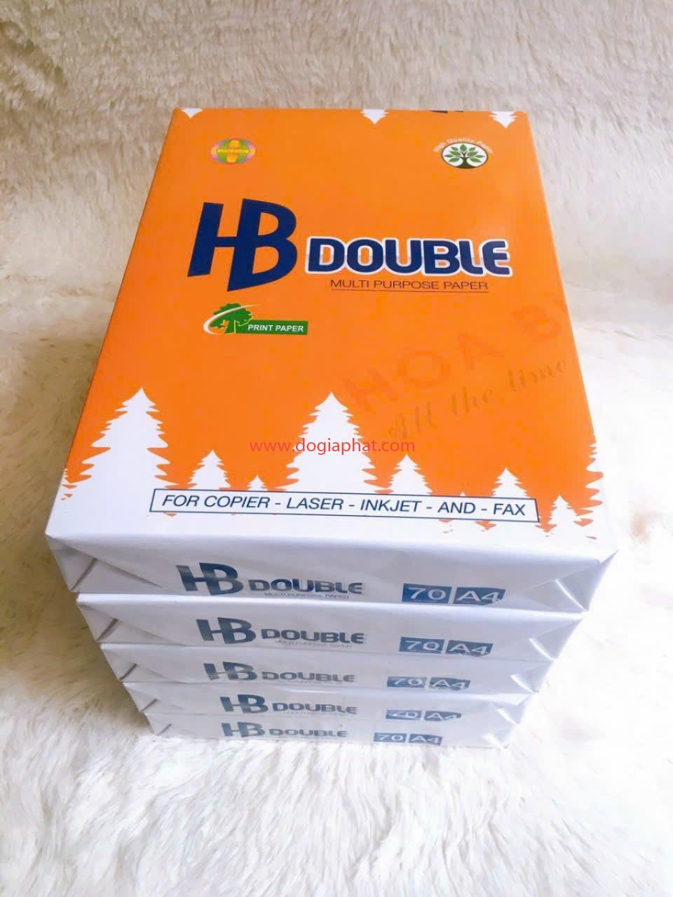 GIẤY HB DOUBLE A4 70 GIÁ SỈ