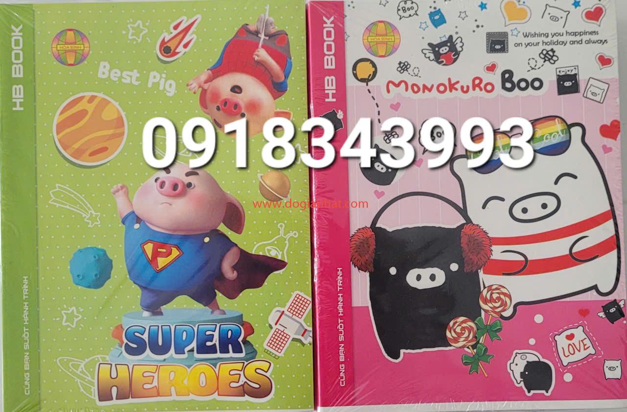 TẬP HEOBOO HB 96T 4 Ô + 5 Ô 
