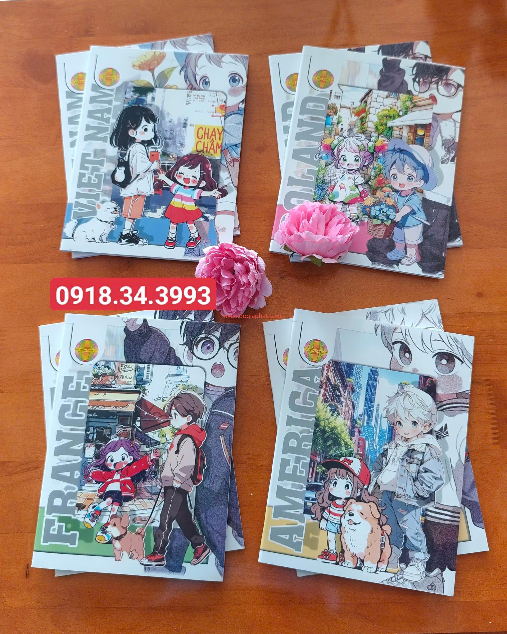 Tập Hello Hòa Bình 70gsm 96T 