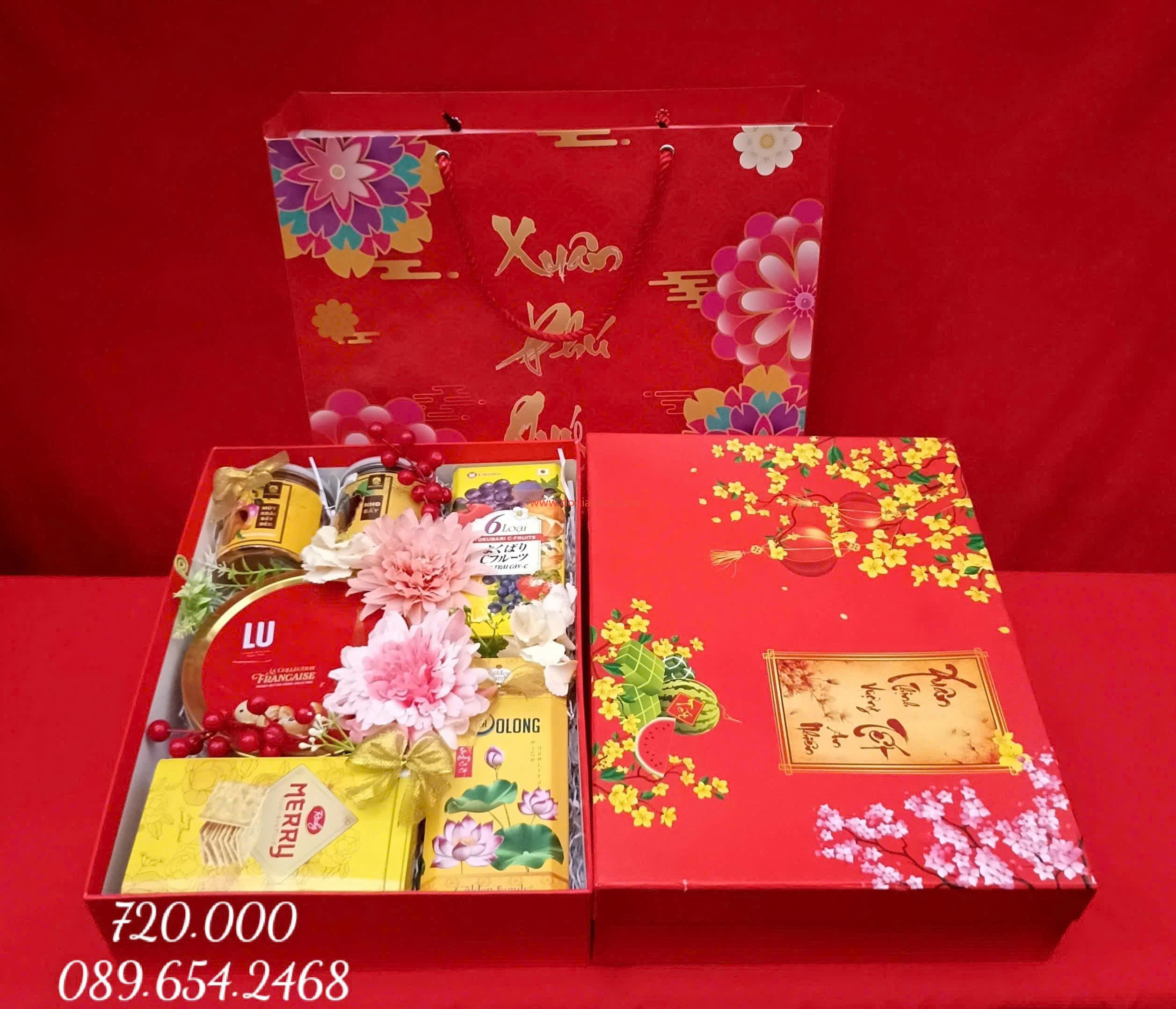HỘP QUÀ TẾT GIÁ 720.000 VND 