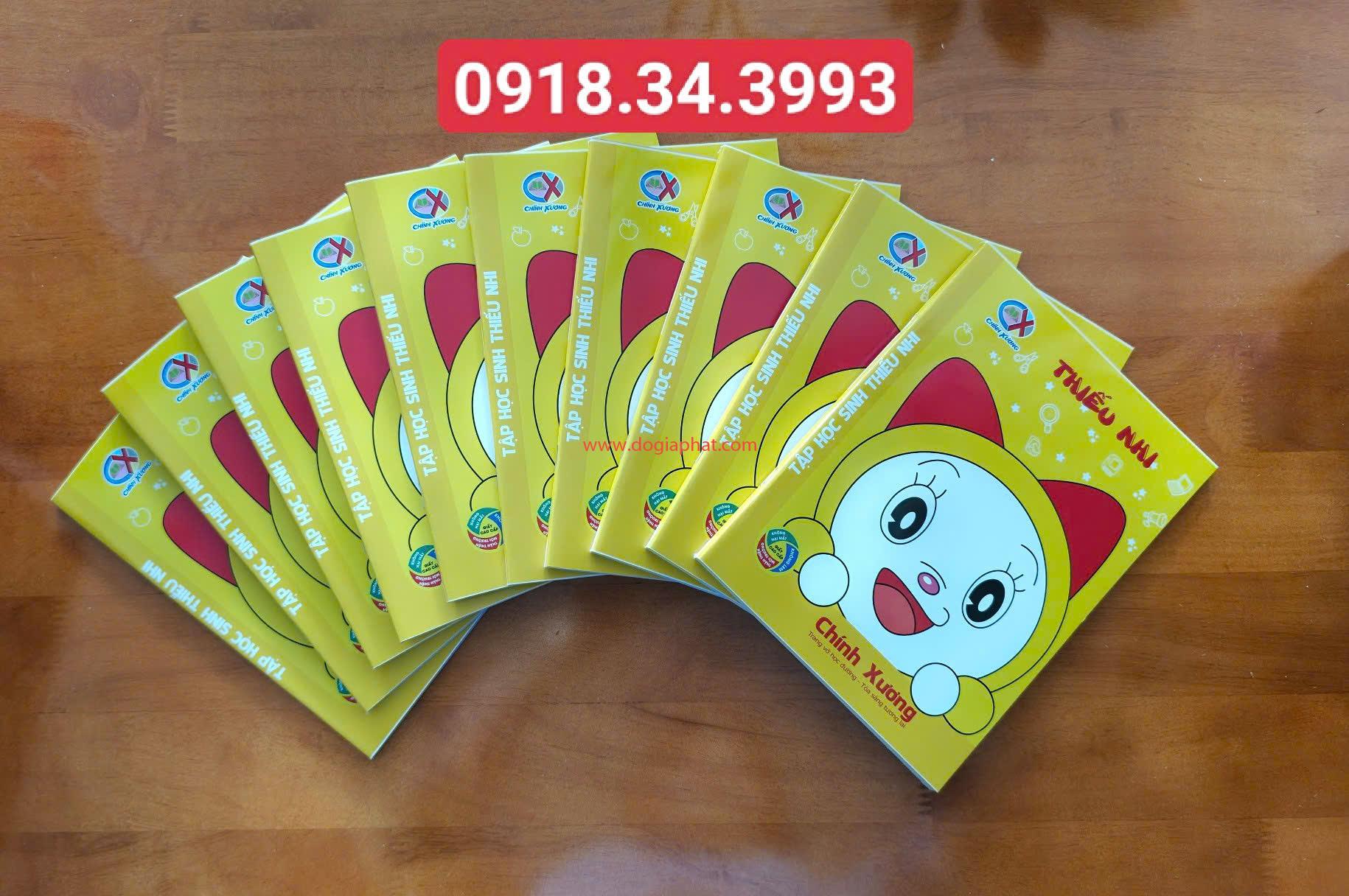 TẬP THIẾU NHI CHÍNH XƯƠNG 100GSM 96 TRANG 4 Ô + 5 Ô GIÁ SỈ 