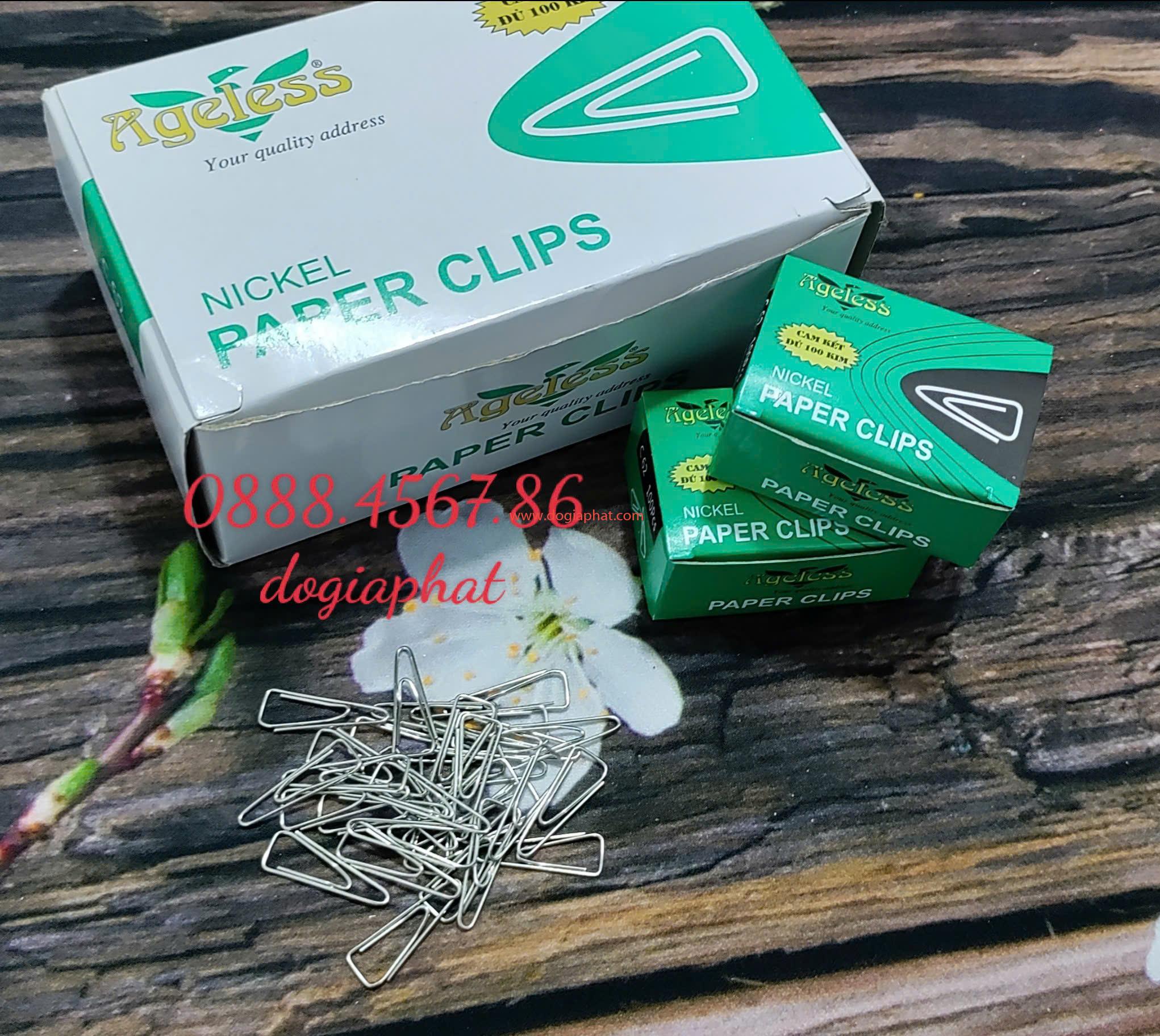 KẸP GIẤY NHỌN C62 AGELESS GIÁ SỈ