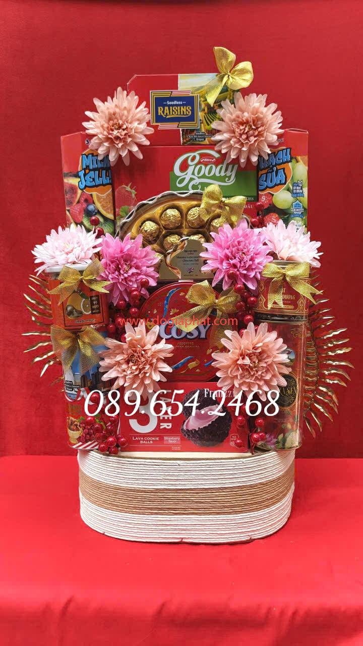 GIỎ QUÀ TẾT GIÁ SỈ CHỈ 903.220 VND (BAO VAT)