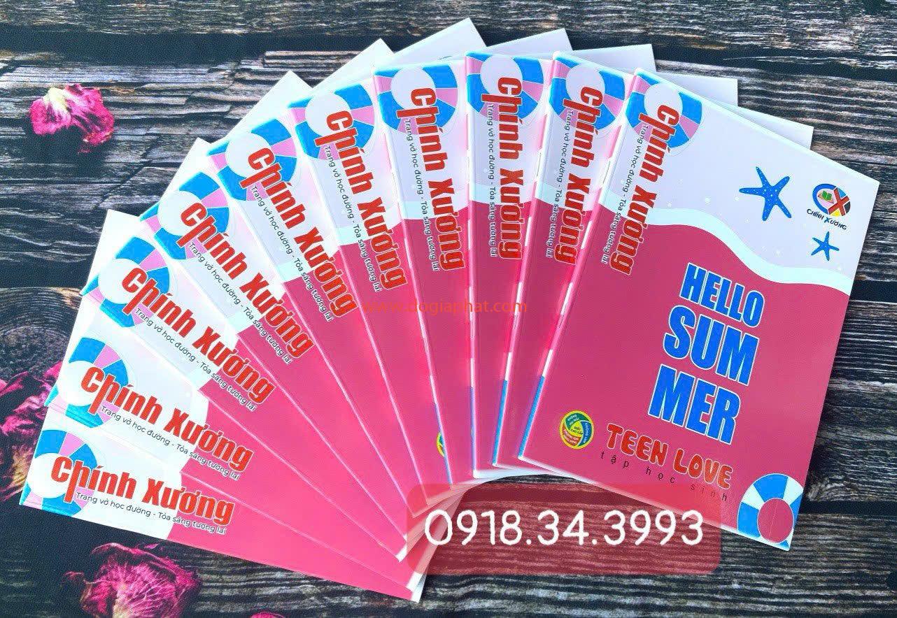 TẬP HỌC SINH TEEN LOVE CHÍNH XƯƠNG 70 GSM