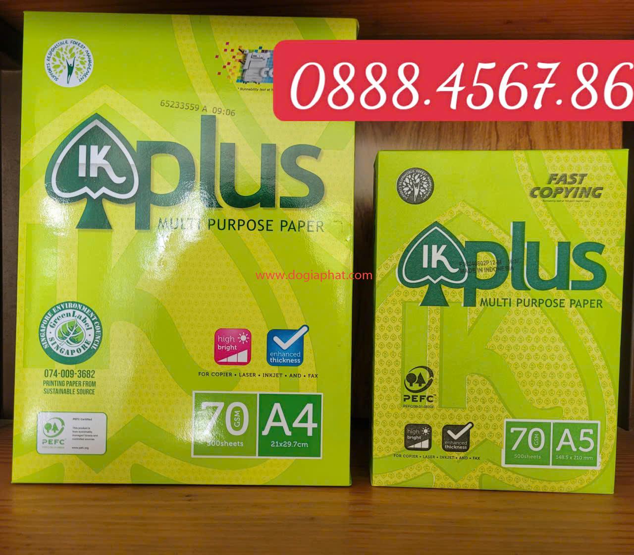 GIẤY IK PLUS 70 (80) INDO A4