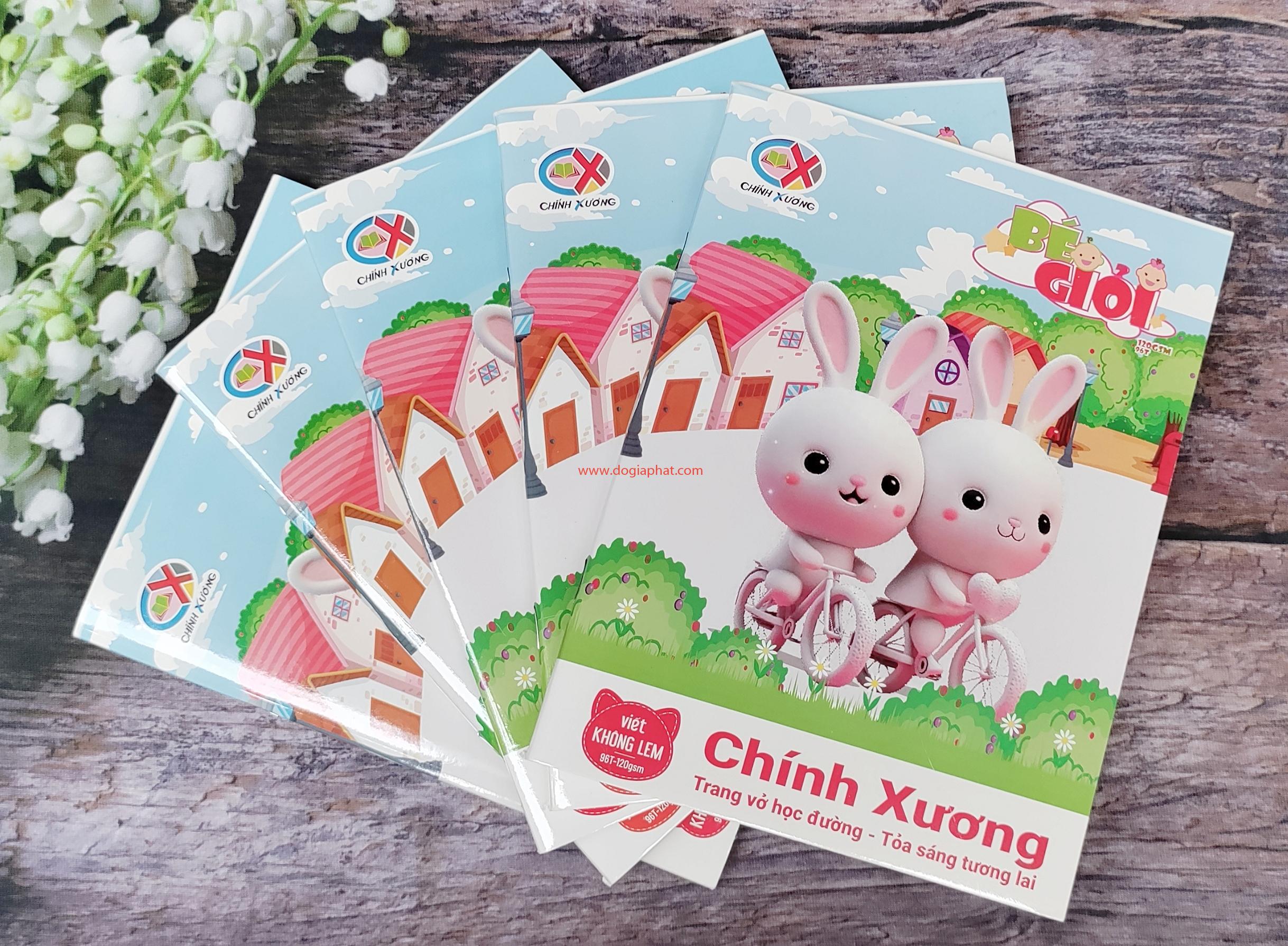 TẬP HỌC SINH BÉ GIỎI CHÍNH XƯƠNG 120 GSM