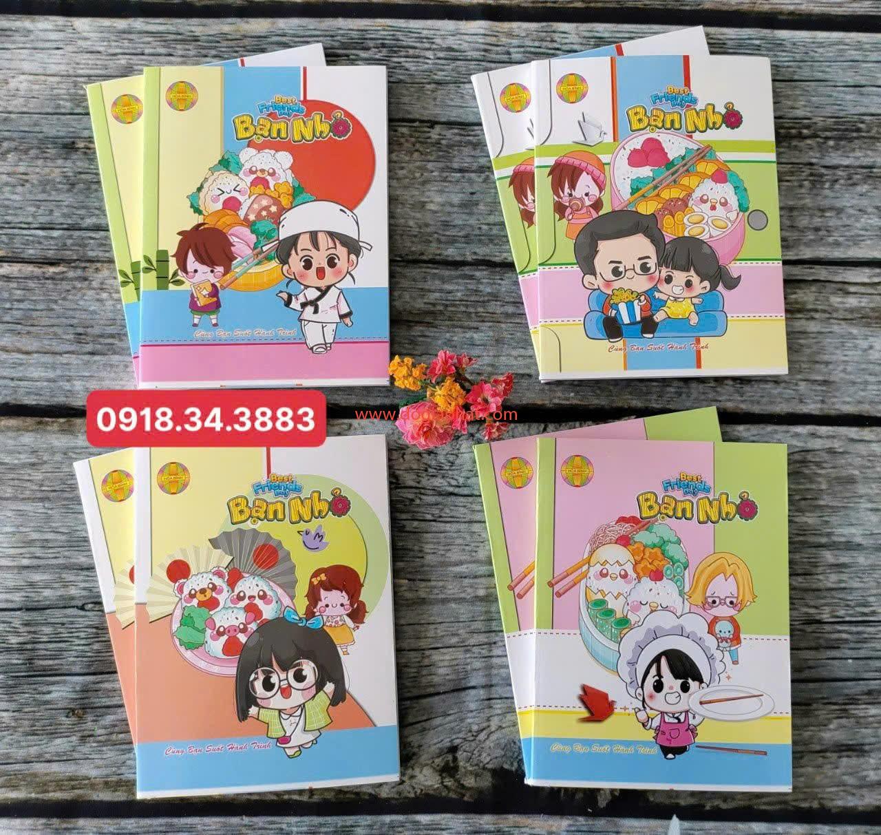 TẬP BẠN NHỎ HÒA BÌNH 100GSM 96T GIÁ SỈ 