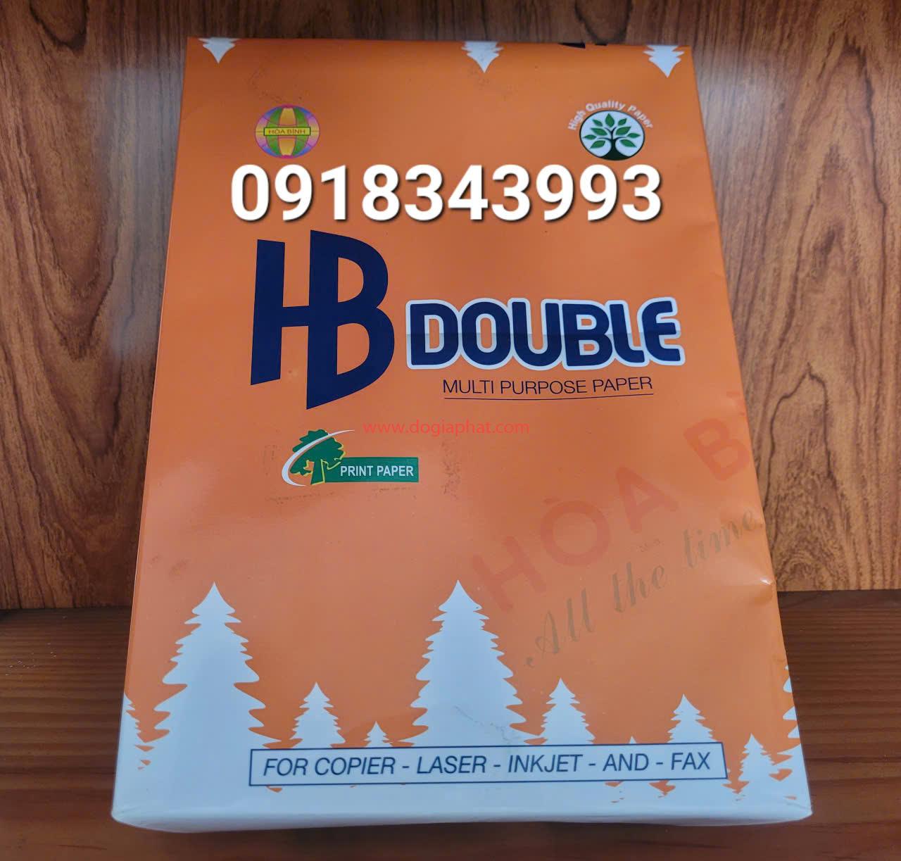 Giấy HB Double A4 70 giá sỉ 