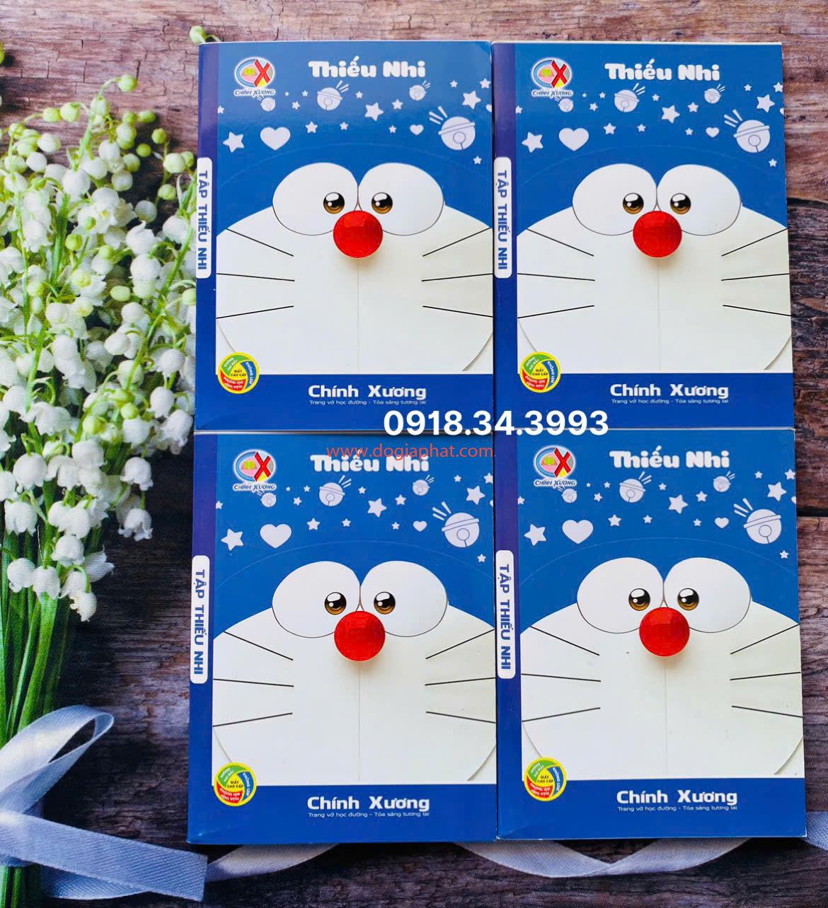 TẬP THIẾU NHI CHÍNH XƯƠNG 100GSM 96T 4 Ô + 5 Ô 