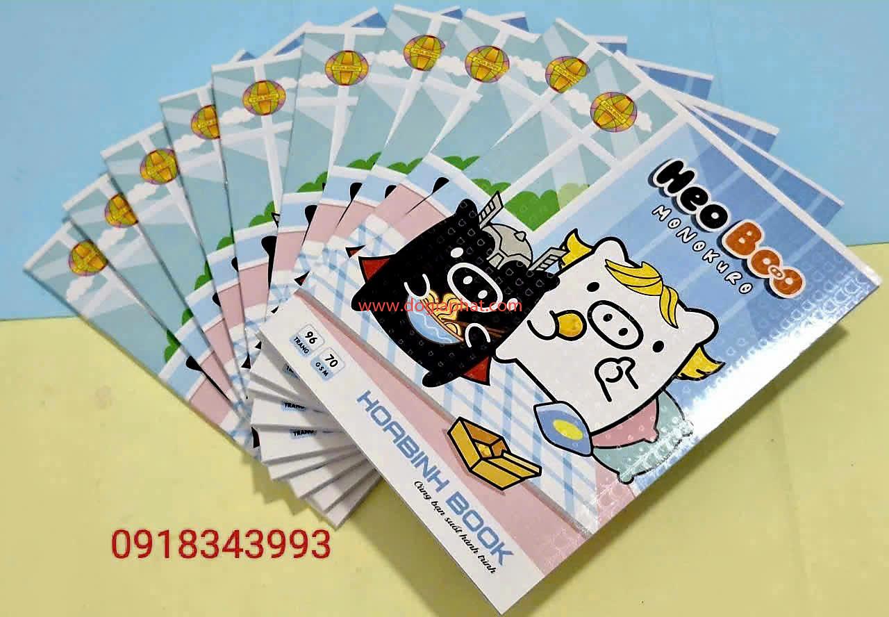 TẬP HEOBOO HB ĐL 70GSM 96 TRANG GIÁ SỈ 